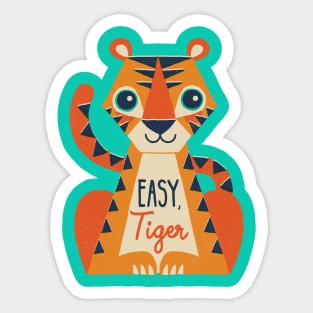 Easy Tiger Sticker